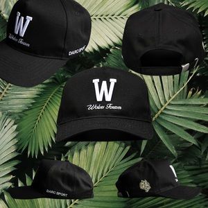 W FOREVER 5 PANEL HAT IN BLACK (15 of 500)